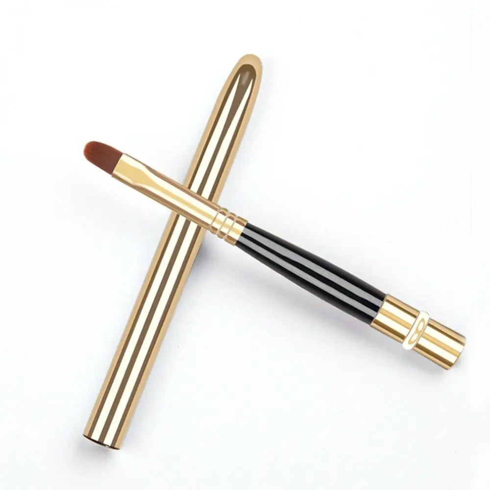 Lip Gloss Brush with Protective Cap