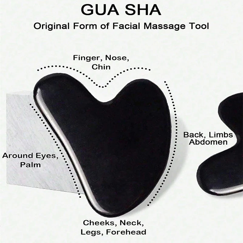 Ice Face Roller & Gua Sha Facial Care Set