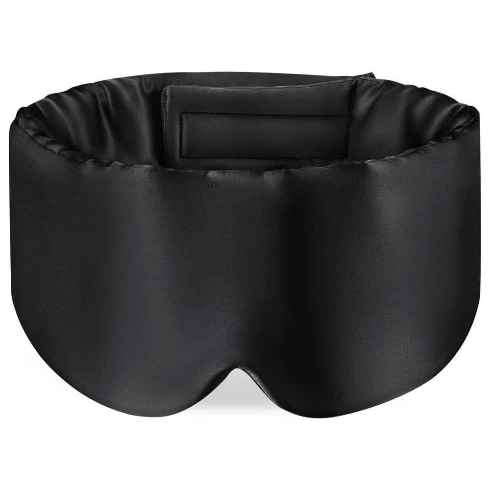 100% Mulberry Silk Sleep Mask with Adjustable Velcro