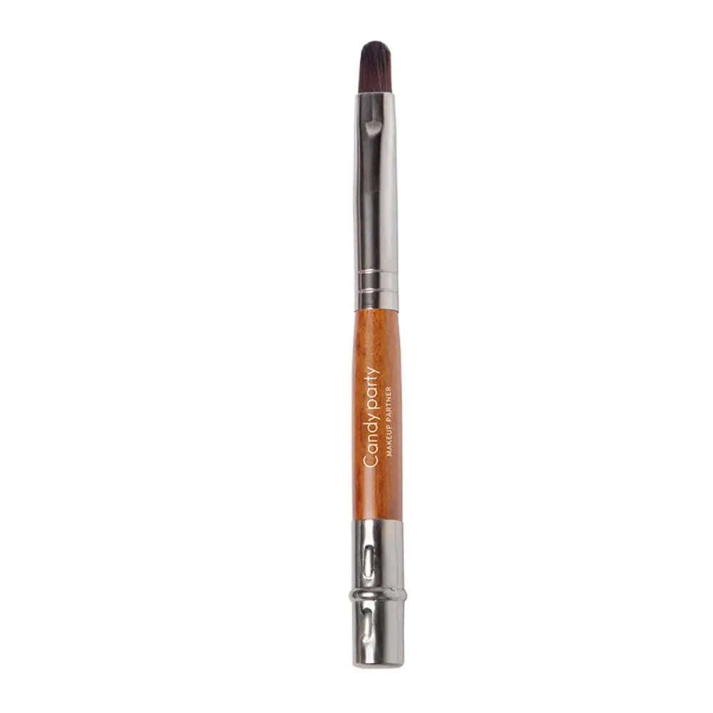 Lip Gloss Brush with Protective Cap