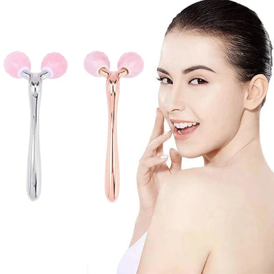 Rose Quartz Facial Roller