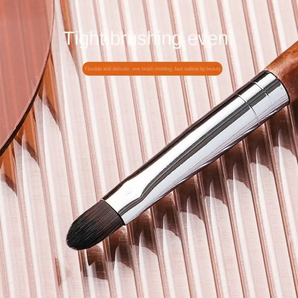 Lip Gloss Brush with Protective Cap