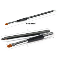Lip Gloss Brush with Protective Cap