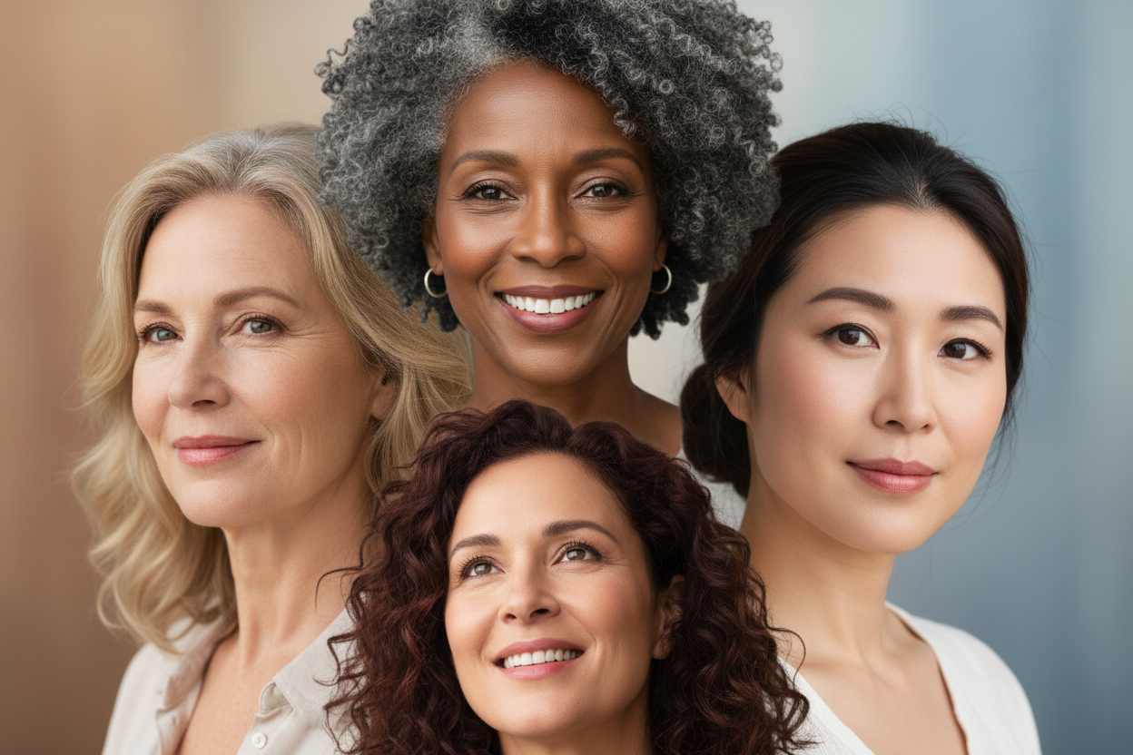 Beautiful Mature Women - Black, White, Asian, Latina